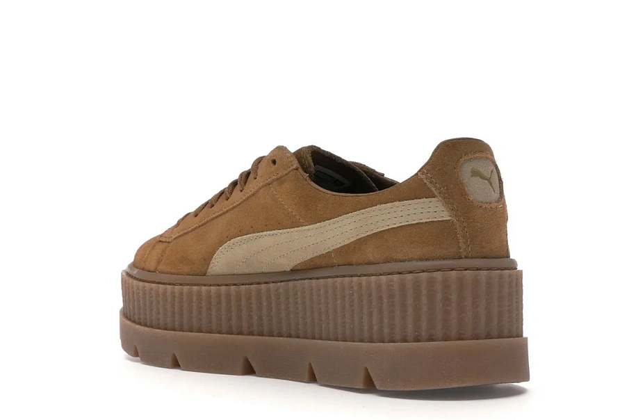 Фото № 6 с приближением к товару «‎Puma Cleated Creeper Rihanna Fenty Golden Brown »