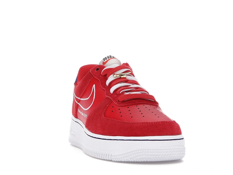 Фото № 3 с приближением к товару «‎Nike Air Force 1 Low First Use University Red»
