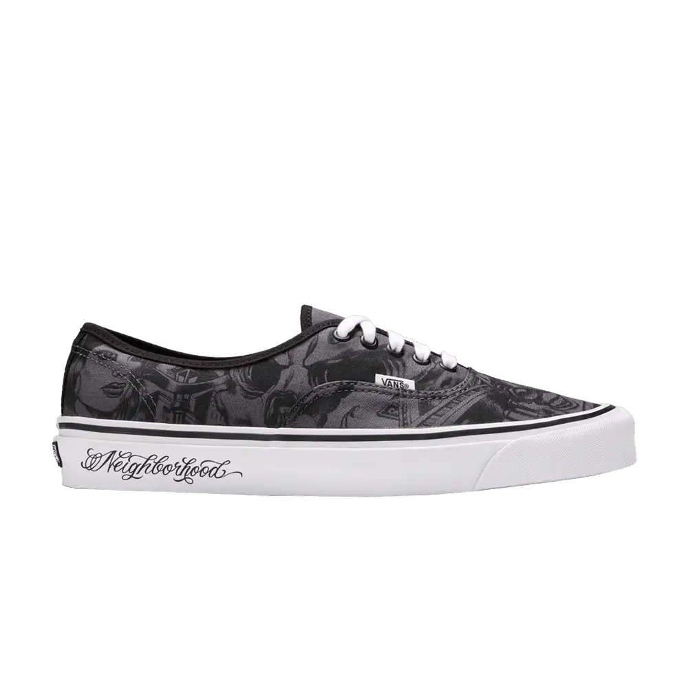 NEIGHBORHOOD x Mister Cartoon x Vans Authentic 44 DX Tattoo Print - 1