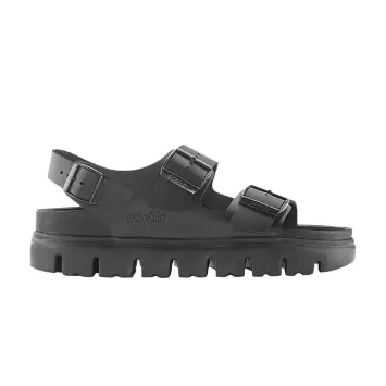 Birkenstock Women's Milano Chunky Leather Black - 1