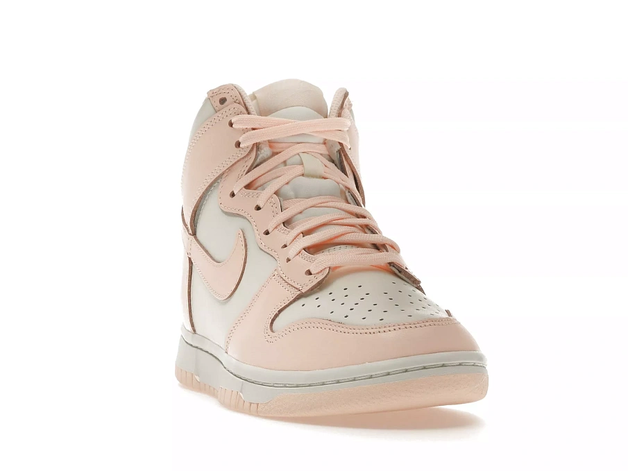 Фото № 2 с приближением к товару «‎Nike Dunk High Sail Crimson Tint »