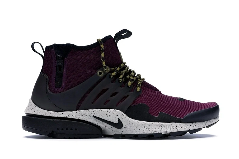 Фото № 1 с приближением к товару «‎Nike Air Presto Mid Utility Bordeaux»