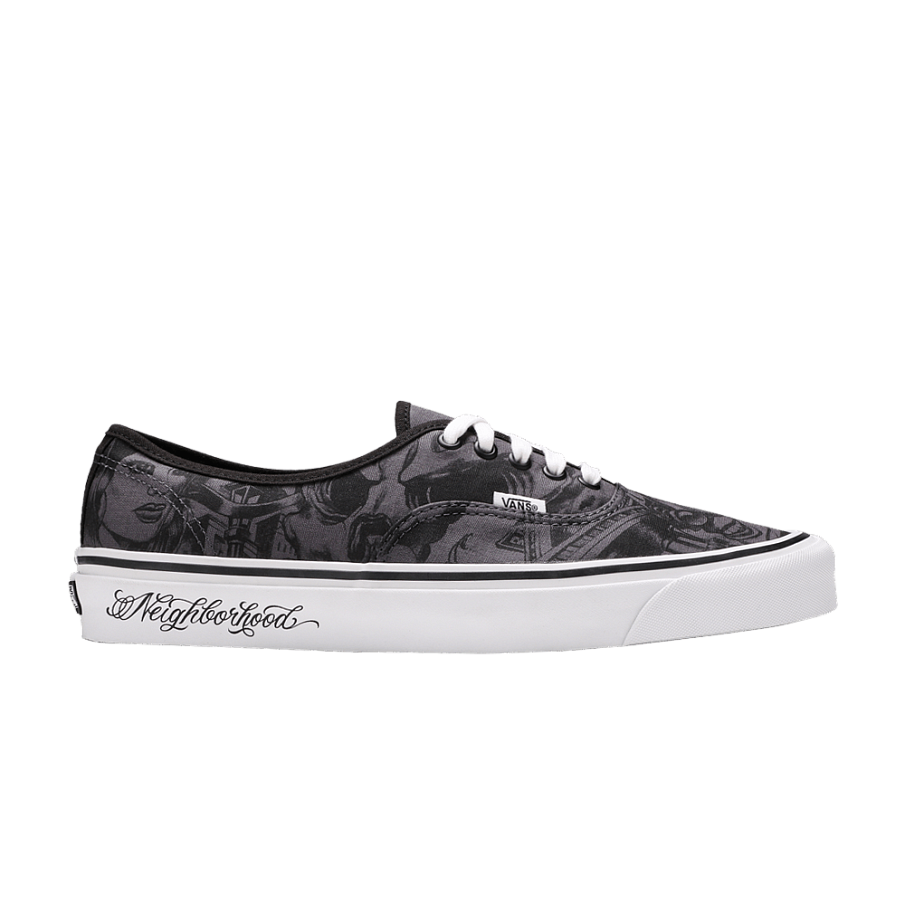 Фото № 1 с приближением к товару «‎NEIGHBORHOOD x Mister Cartoon x Vans Authentic 44 DX Tattoo Print»