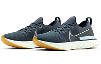 Фото № 3 с приближением к товару «‎Nike React Infinity Run Flyknit GreyBlue»