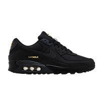 Фото № 1 с приближением к товару «‎Nike Air Max 90 Black Buff Gold»