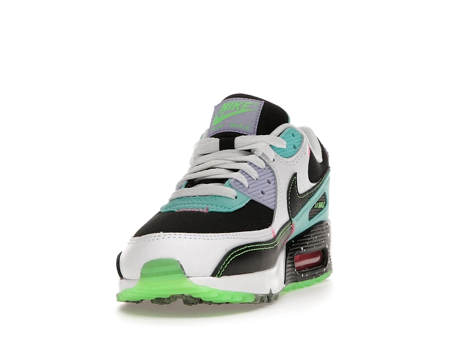 Фото № 3 с приближением к товару «‎Nike Air Max 90 Exeter Edition White Multi »
