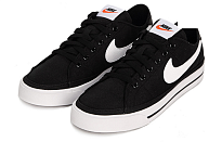 Фото № 3 с приближением к товару «‎Nike Court Legacy Canvas shoes BlackWhite»