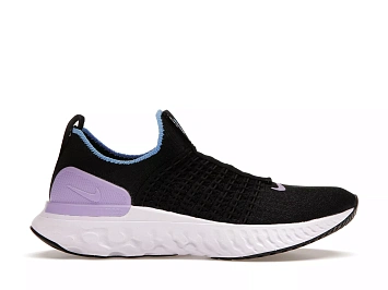 Nike React Phantom Run Flyknit 2 Black Barely Grape University Blue  - 1