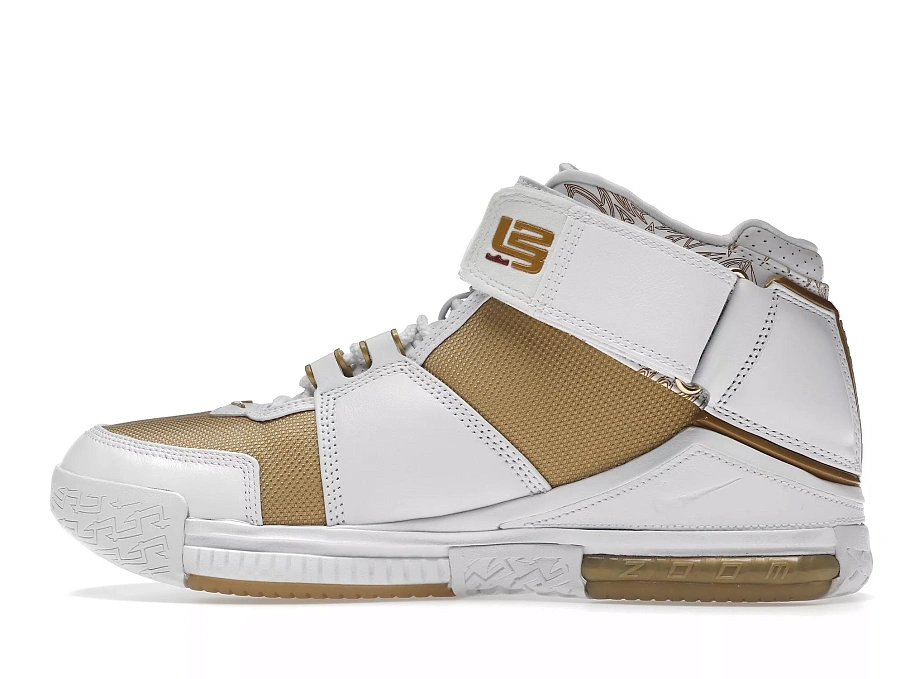 Фото № 3 с приближением к товару «‎Nike LeBron Zoom 2 Maccabi (2022)»