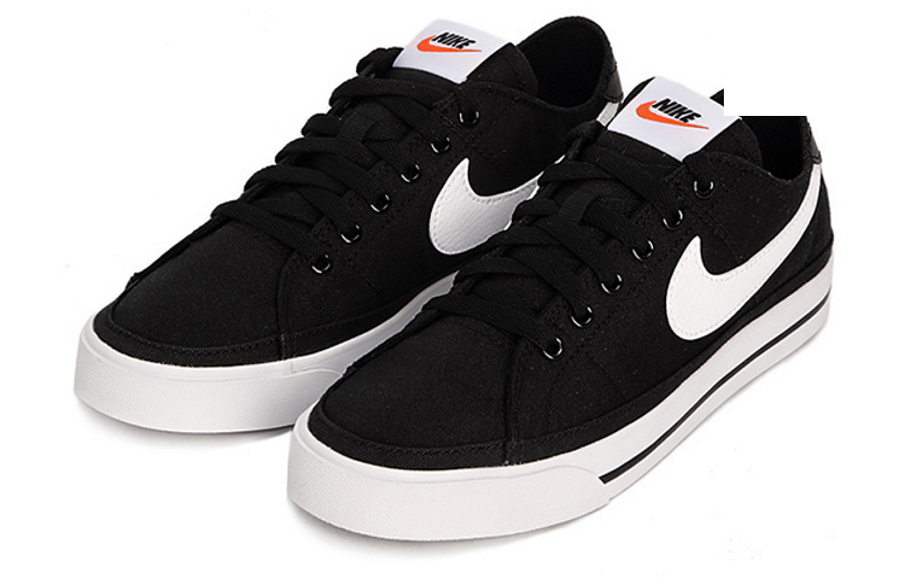 Фото № 3 с приближением к товару «‎Nike Court Legacy Canvas shoes BlackWhite»