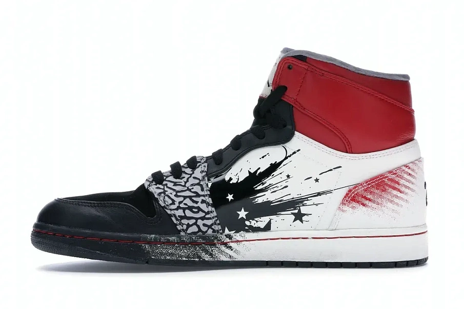 Фото № 3 с приближением к товару «‎Jordan 1 Retro Dave White Wings for the Future»
