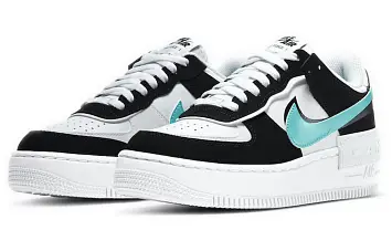 Nike Air Force 1 Shadow White Black Aurora (W) - 2