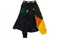 Фото № 1 с приближением к товару «‎Nike x Sacai Sport Skirt BlackOrange»