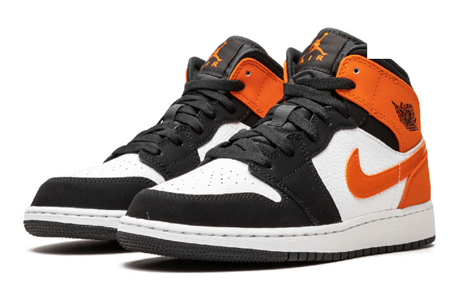 Фото № 4 с приближением к товару «‎Air Jordan 1 Mid GS 'Shattered Backboard'»