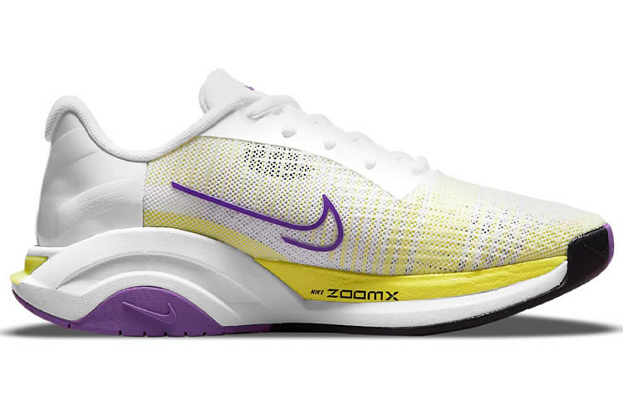 Фото № 2 с приближением к товару «‎Nike Wmns ZoomX SuperRep Surge Sneakers WhitePurpleYellow»