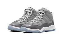 Фото № 3 с приближением к товару «‎(BP) Air Jordan 11 Retro Basketball Shoes GreyWhite»
