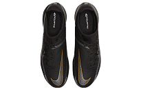 Фото № 4 с приближением к товару «‎Nike Phantom GT2 Academy Dynamic Fit IC Soccer Shoes BlackGold»