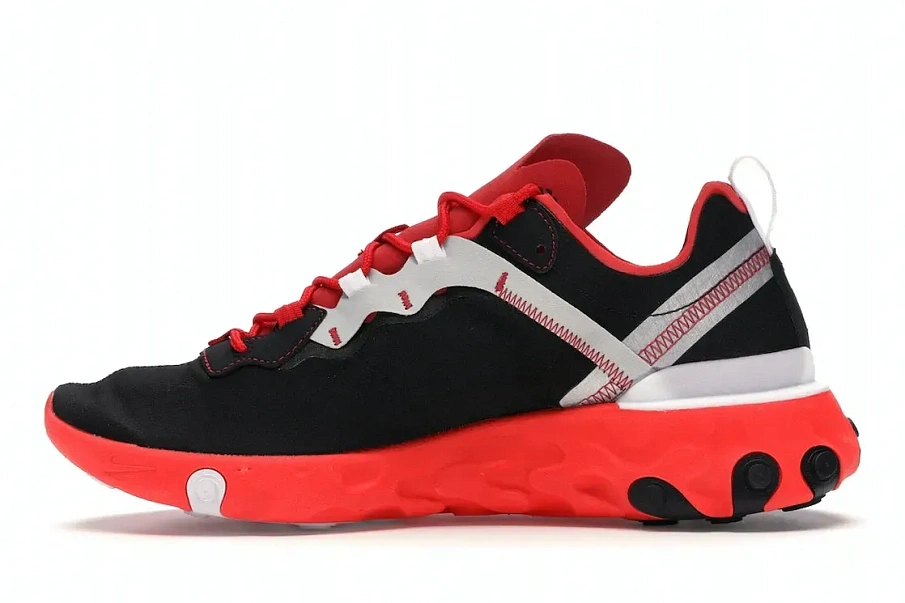 Фото № 3 с приближением к товару «‎Nike React Element 55 Black White Red Orbit»