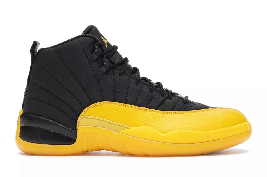 Фото № 1 с приближением к товару «‎Jordan 12 Retro Black University Gold»