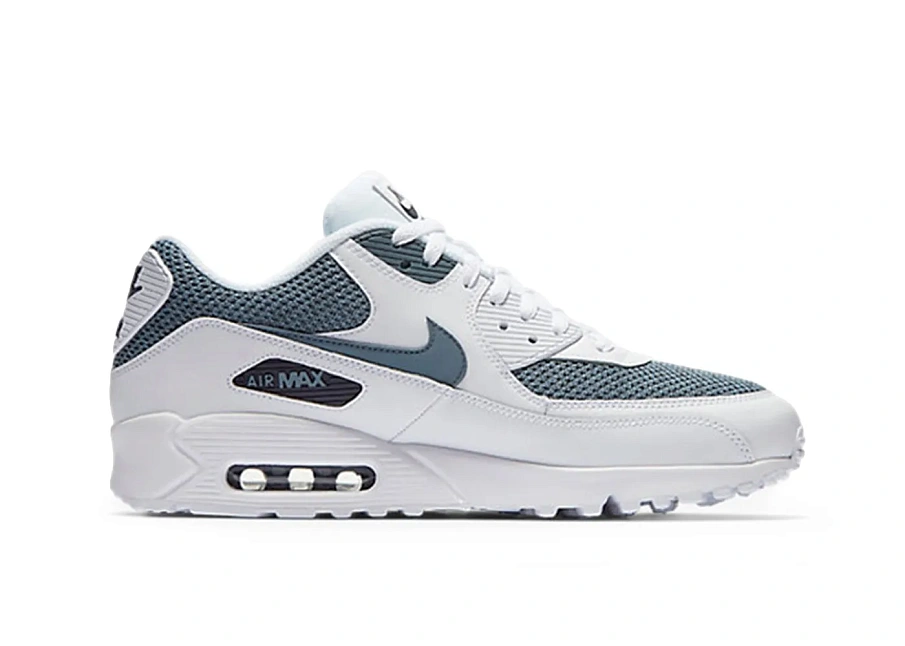 Фото № 1 с приближением к товару «‎Nike Air Max 90 Essential White Armory Blue»
