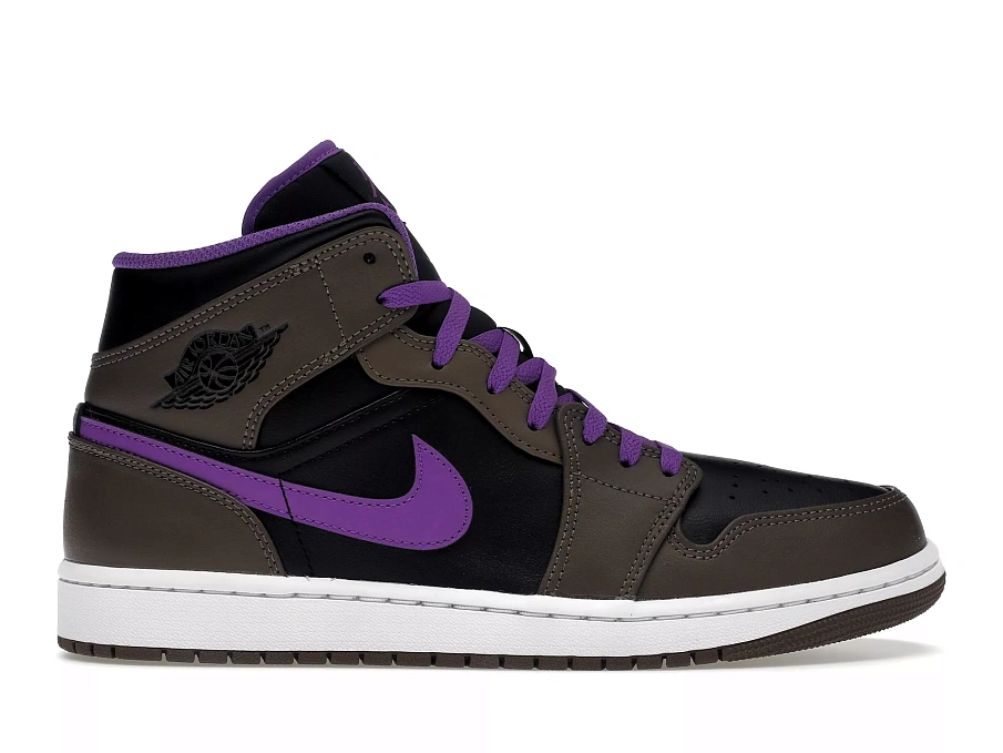 Фото № 1 с приближением к товару «‎Jordan 1 Mid Purple Mocha»