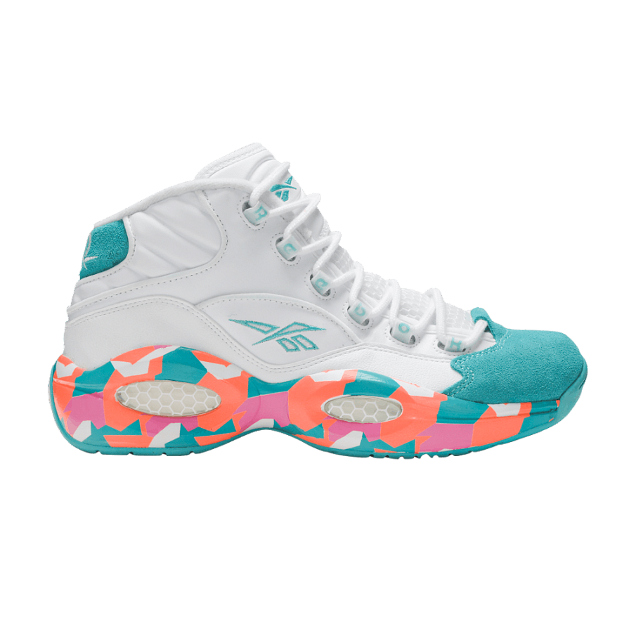 Фото № 1 с приближением к товару «‎Reebok Question Mid White Noise»