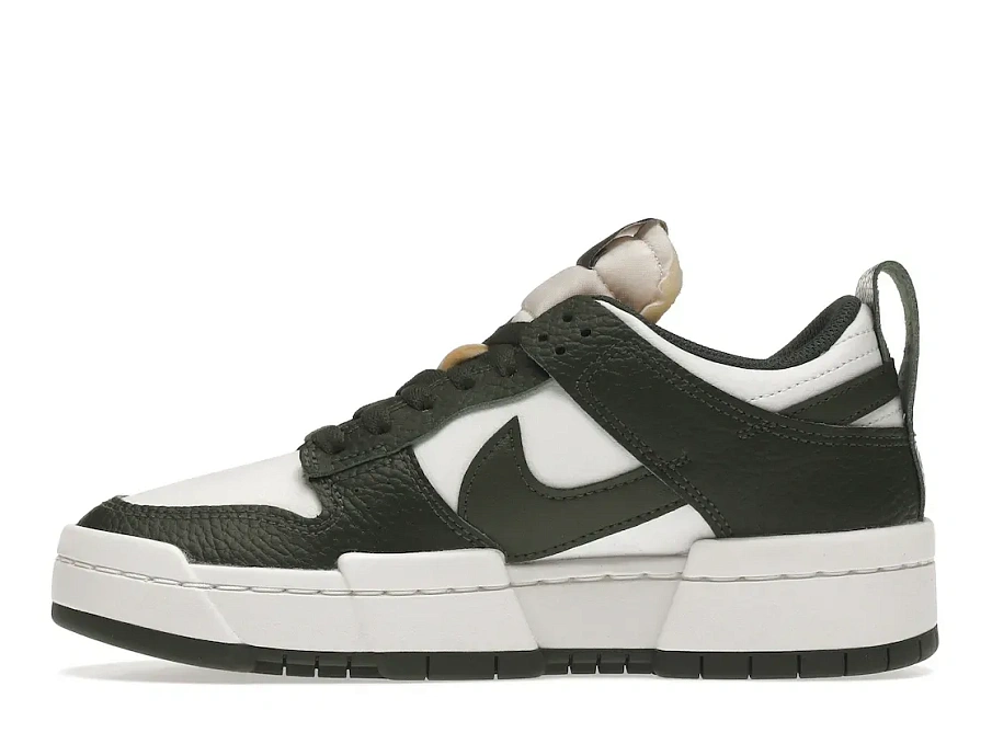 Фото № 3 с приближением к товару «‎Nike Dunk Low Disrupt Dark Green White »