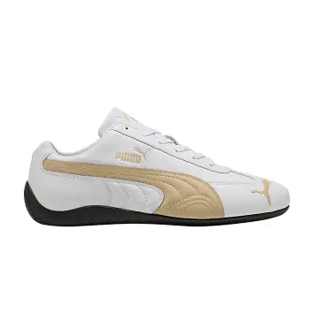 Puma Women's Speedcat Leather White Toasted Almond - 1