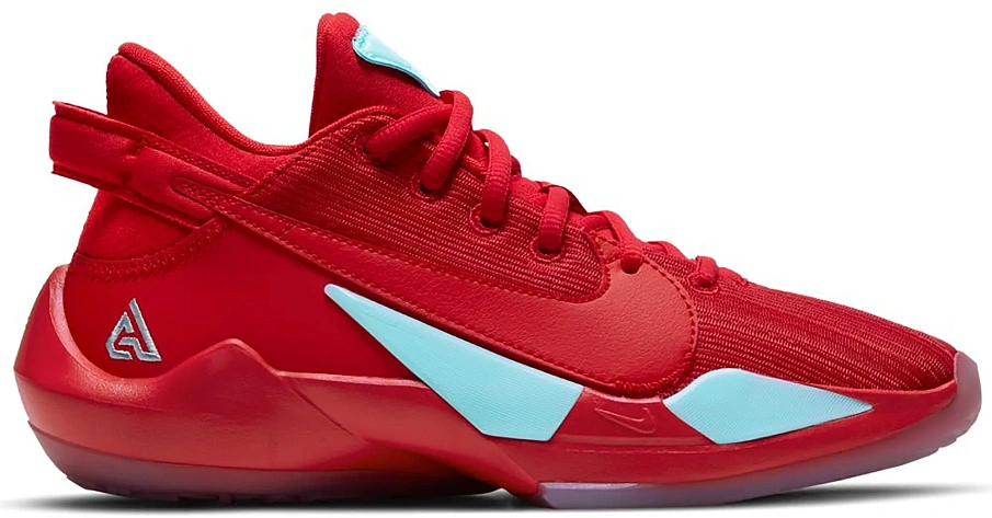 Фото № 1 с приближением к товару «‎Nike Zoom Freak 2 University Red Glacier Ice »