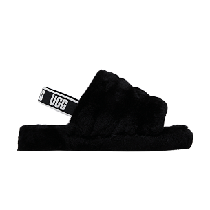 UGG Fluff Yeah Slide Kids Black