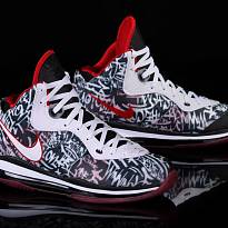 Фото № 2 с приближением к товару «‎Nike Lebron 8 GS Graffiti »