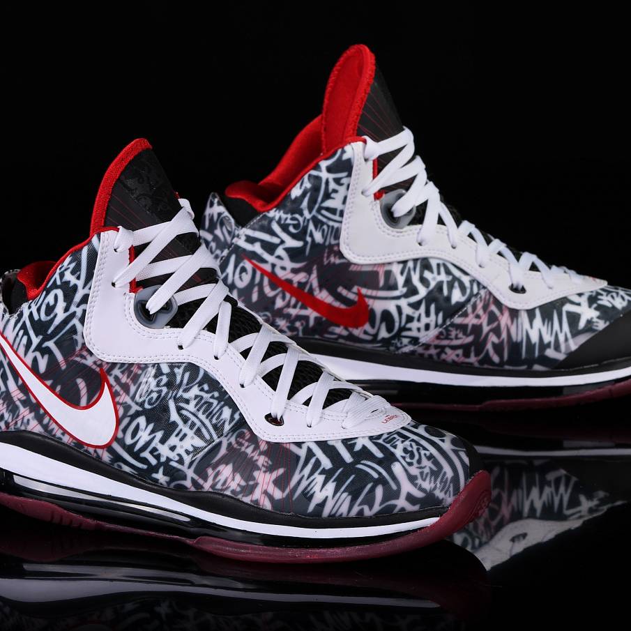 Фото № 2 с приближением к товару «‎Nike Lebron 8 GS Graffiti »