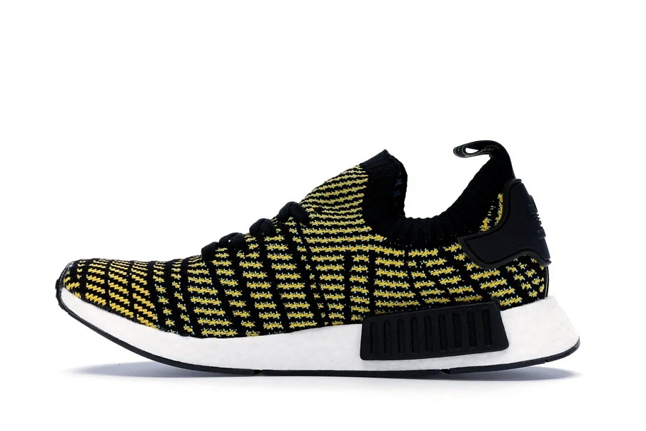 Фото № 5 с приближением к товару «‎adidas NMD R1 STLT Black Yellow»