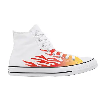 Converse Chuck Taylor All Star High Archive Print - White Flame - 1