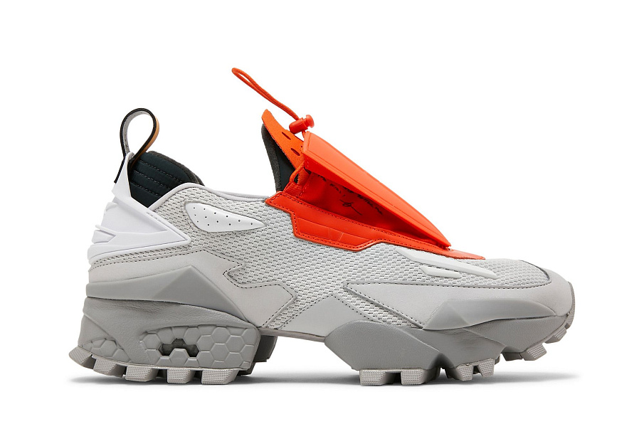 Фото № 2 с приближением к товару «‎Pyer Moss x Reebok Experiment 4 Trail Fury Pure Grey»