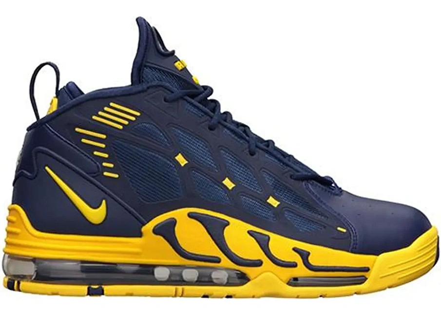 Фото № 1 с приближением к товару «‎Nike Air Max Pillar Navy Maize»