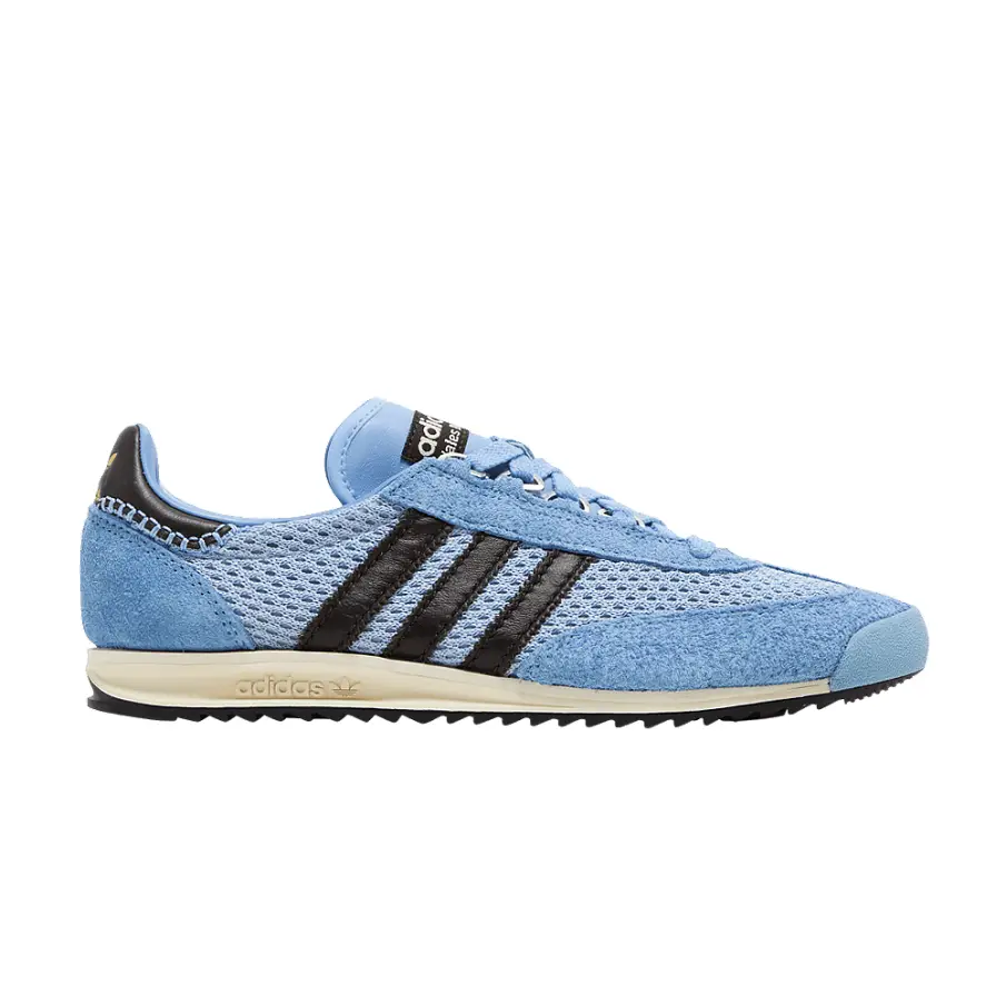 Фото № 1 с приближением к товару «‎Wales Bonner x adidas SL 76 Ash Blue (IH3262)»