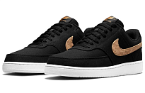 Фото № 3 с приближением к товару «‎Nike Court Vision Low BlackBrown»