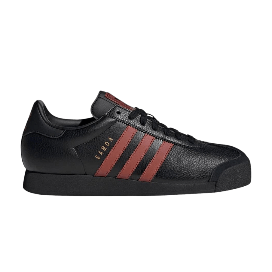 Фото № 1 с приближением к товару «‎Adidas Samoa Black Preloved Ruby (JQ0046)»