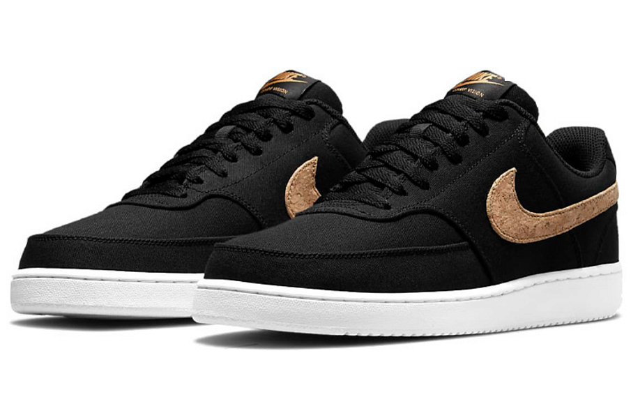 Фото № 3 с приближением к товару «‎Nike Court Vision Low BlackBrown»