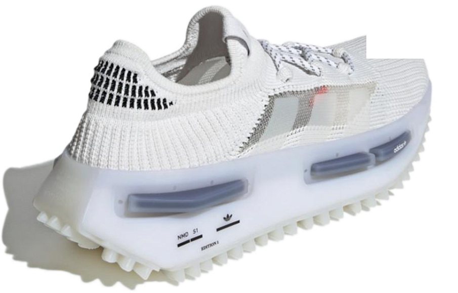 Фото № 4 с приближением к товару «‎adidas originals NMDS1 Running Shoes White»