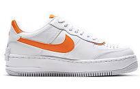Фото № 2 с приближением к товару «‎Nike Air Force 1 Shadow White Total Orange (W)»