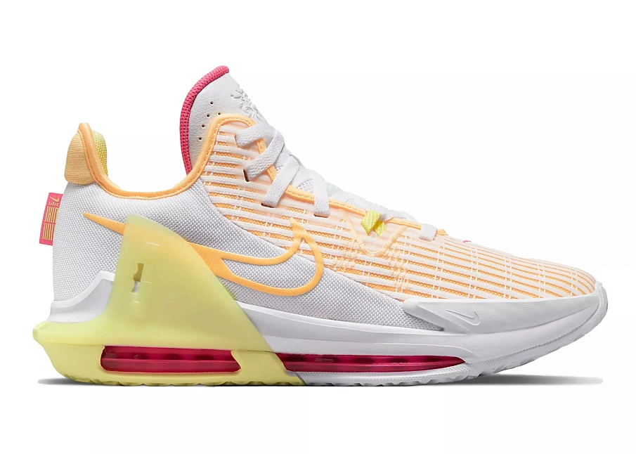 Фото № 1 с приближением к товару «‎Nike LeBron Witness 6 Light Melon Orange»