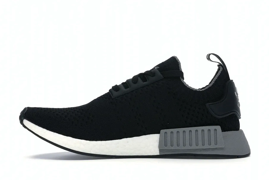 Фото № 3 с приближением к товару «‎adidas NMD R1 Black Grey Three»
