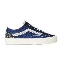 Фото № 1 с приближением к товару «‎Vans Premium Old Skool Knit Pack - Cheetah Navy Blue»
