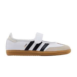 adidas Samba Jane J White Alumina Gum