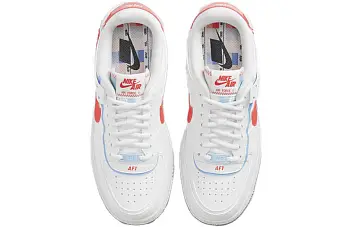 Nike Air Force 1 Shadow SE Team Orange Blue - 7