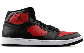 Nike Air Jordan Access Vintage Basketball Shoes BlackRed - 2