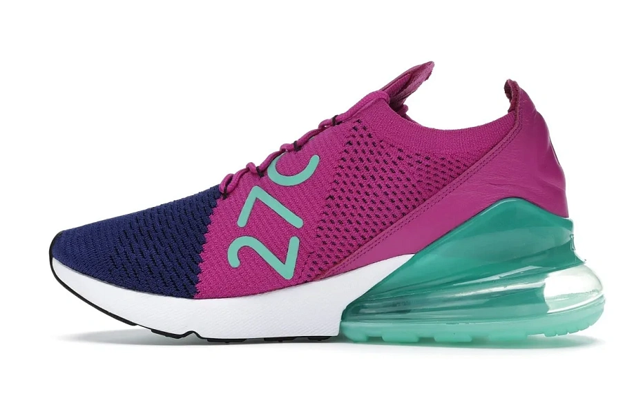 Фото № 6 с приближением к товару «‎Nike Air Max 270 Flyknit Fuchsia Flash»