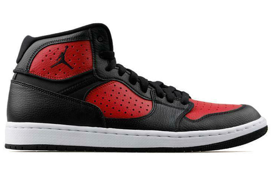 Фото № 2 с приближением к товару «‎Nike Air Jordan Access Vintage Basketball Shoes BlackRed»